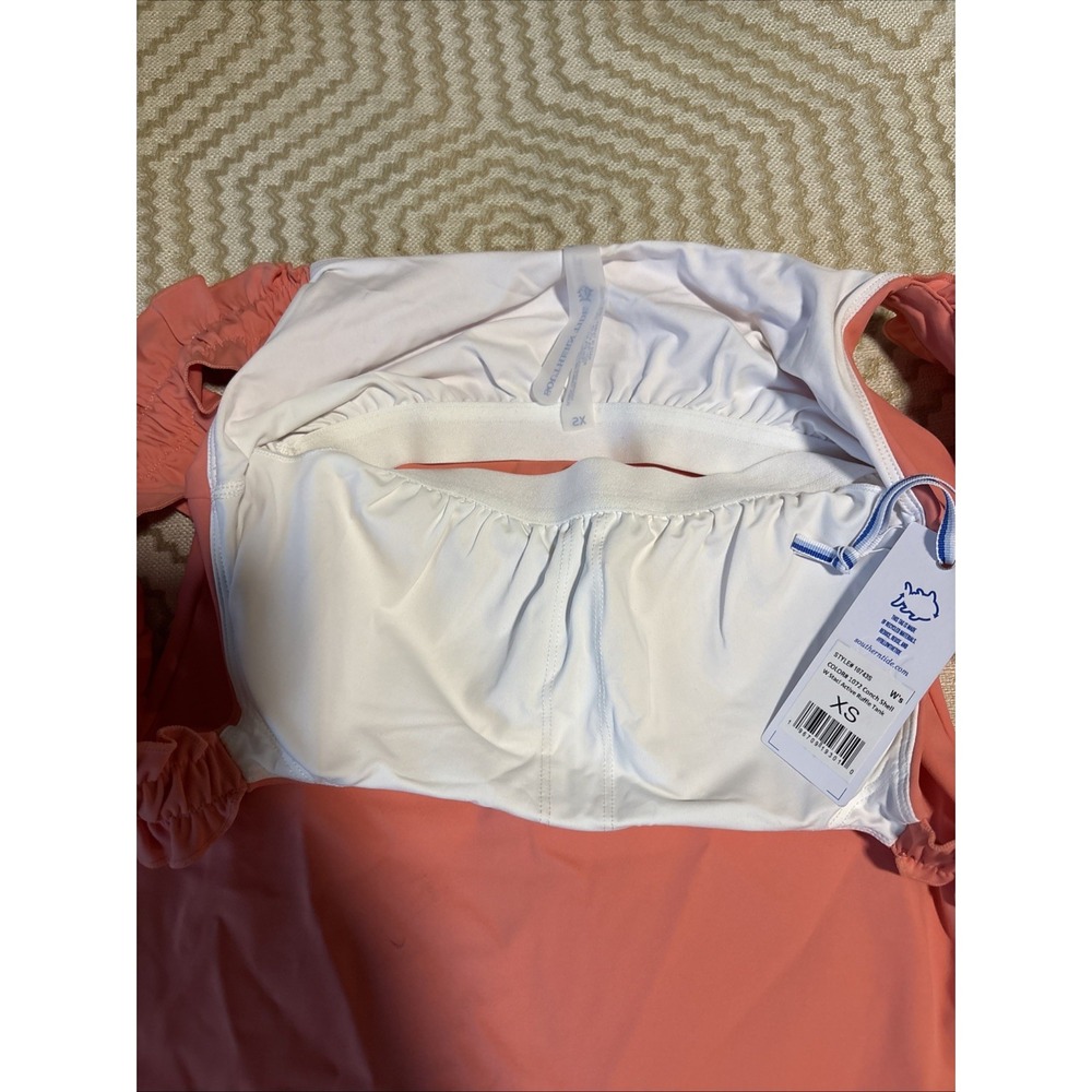 Southern Tide Active Ruffle Tank Extra Small New With Tags - Picture 5 of 5